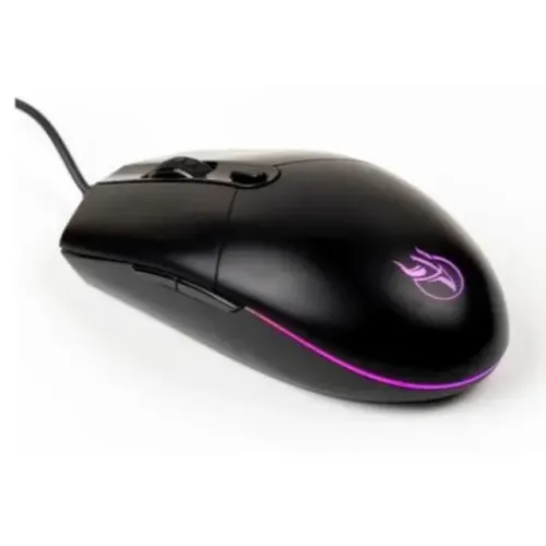 Mouse Gamer Pulse - NOVO, com fio, 6 Botões, 6200dpi Led