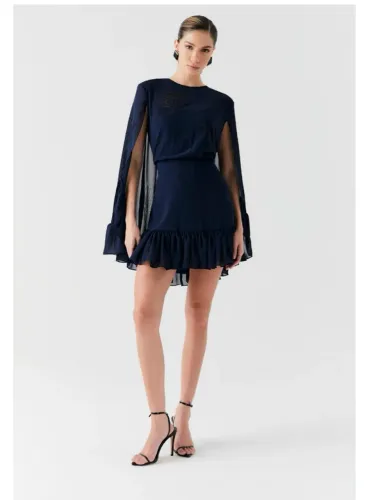 Vestido azul Iury Costa NOVO