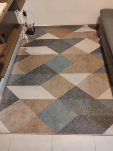 Tapete geométrico moderno e elegante