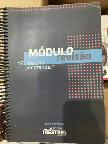 Livros do curso pré vestibular grandes mestres