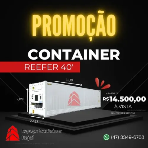 Container Reefer camara fria
