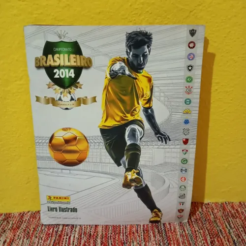 Álbum de figurinhas Panini Campeonato Brasileiro de futebol 2014