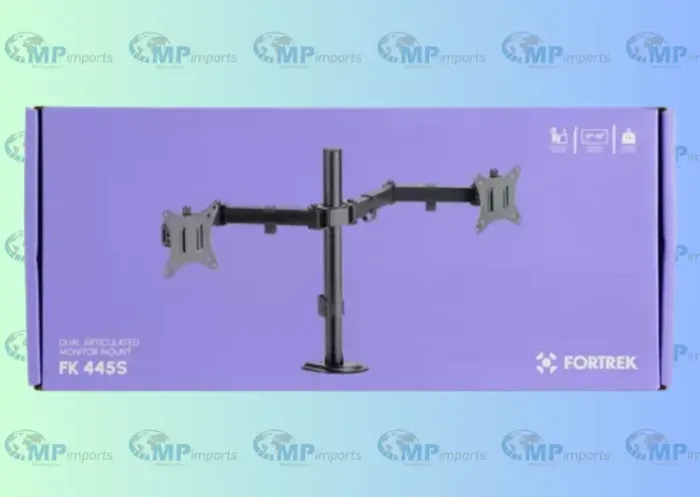 Loja MP Imports: Suporte Articulado Para Dois Monitores Fortrek FK 445S 17"-32"