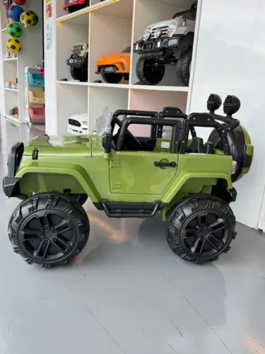 Carrinho Elétrico Infantil Jipe Verde