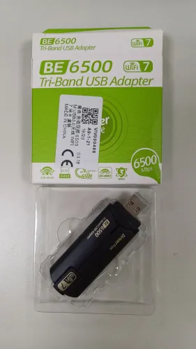 Adaptador USB Wi-Fi 7 Tri-Band BE6500 DriverFree