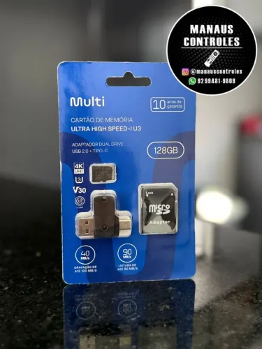 Cartão de Memória 128GB