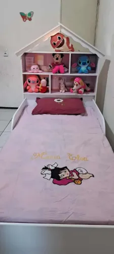 Cama Infantil Personalizada de Casinha Linda