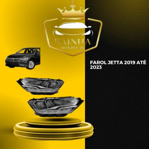 Farol Jetta 2019 até 2023
