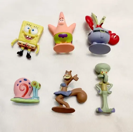 Bob Sponja - kit 06 peças
