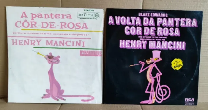 2 Lps : A Pantera Cor De Rosa + A Volta Da Pantera Cor De Rosa