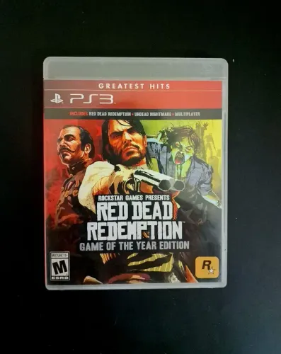 Red Dead Redemption: Game of the Year Edition PS3 Completo( ACEITO CREDISHOP)