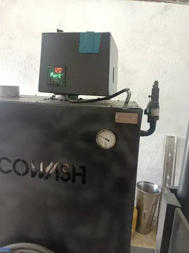 Máquina de vapor a gás 