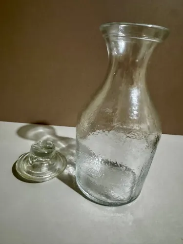Garrafa de Vidro com Tampa - Estilo Vintage e Elegante