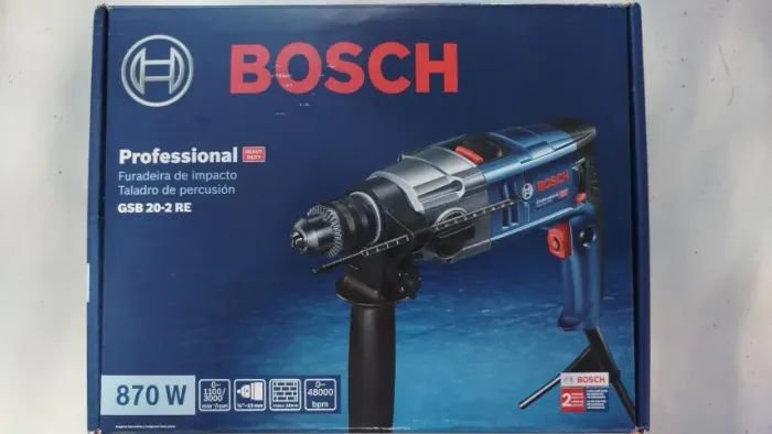 FURADEIRA BOSCH GSB 20-2 RE 870W 220V