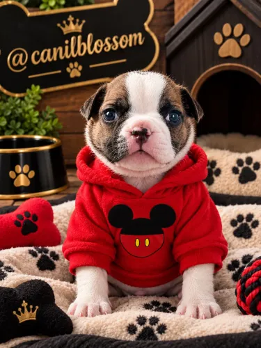 Filhote de Bulldog Francês Macho c/Pedigree
