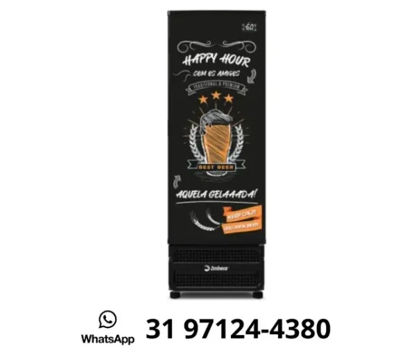 Cervejeira Imbera Porta Cega 565L Nova