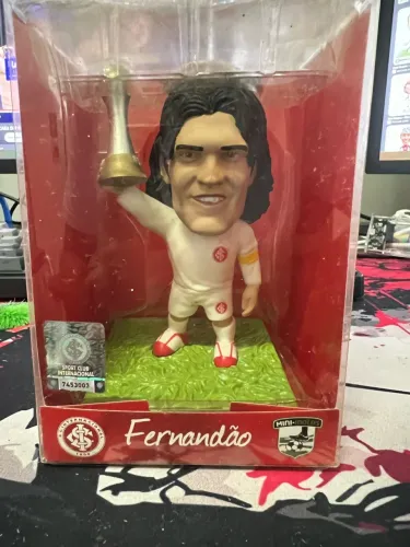 Miniatura Fernandão Internacional - Coleção Campeões do Mundo (Mini-Ídolos)