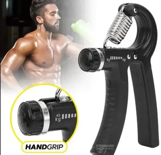 Hand Grip Exercitador Fortalecedor de Mãos e punho com ajustes de 5 a 60Kg