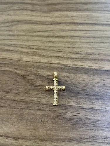 Pingente Cruz de Ouro 18k de joalheria (vendo a joia não o peso).
