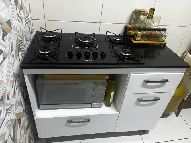 VENDO BALCÃO PARA COOKTOP DE 5 BOCAS - R$ 200,00