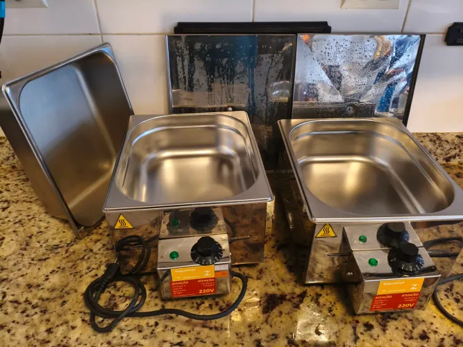 Derretedeiras Aqueceletric Inox Kit Profissional