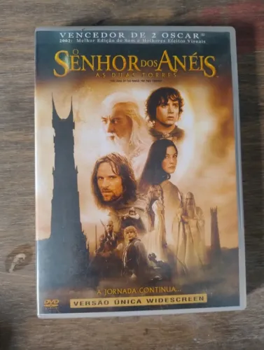 DVD Dual O Senhor dos Anéis - As Duas Torres