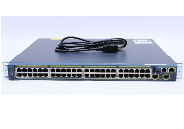 Switch Cisco Catalyst 2960S 48 portas Giga + 2x 10 GB SFP+ PoE
