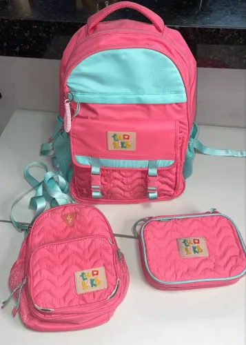 Mochila, Lancheira e Estojo Luluca