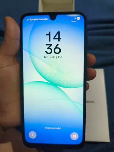 A17 novo na caixa