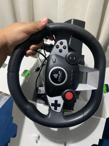 volante gamer knup novo