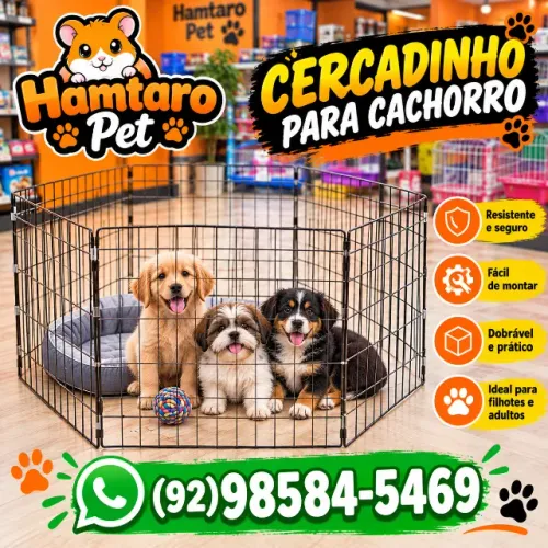 Cercadinho para cachorro a pronta entrega !