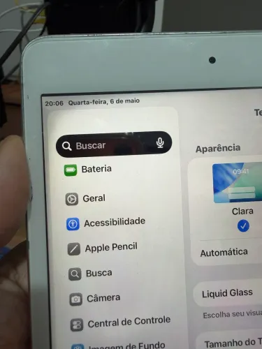 Tela LCD e touch usado de iPad mini 5