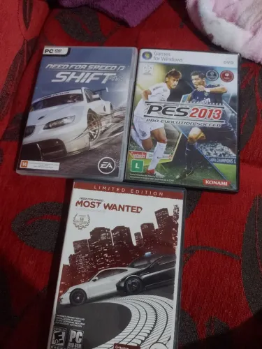 Lote de jogos originais de PC