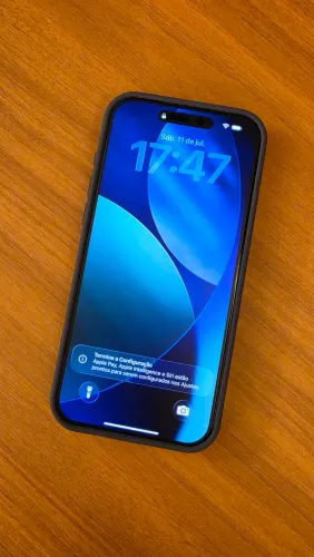 iPhone 17 PRO MAX - 256GB - BLUE Apenas 1 ciclo de uso
