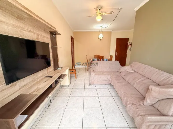 Apartamento à venda na Guilhermina em Praia Grande com 1 Dormitório e 62m²