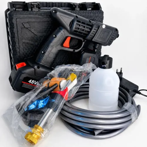 Lavadora de alta pressão 48v com duas baterias
