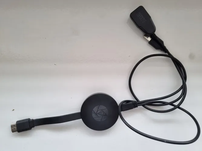 Receptor de Espelhamento de Tela Sem Fio (Estilo AnyCast/Chromecast)