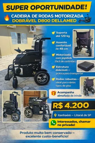 Cadeira de Rodas Motorizada