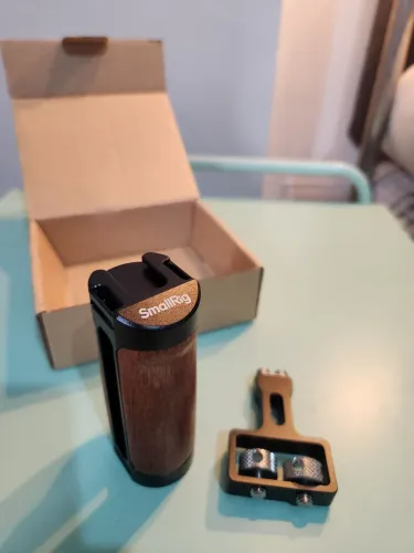 Alça Grip lateral Smallrig em madeira