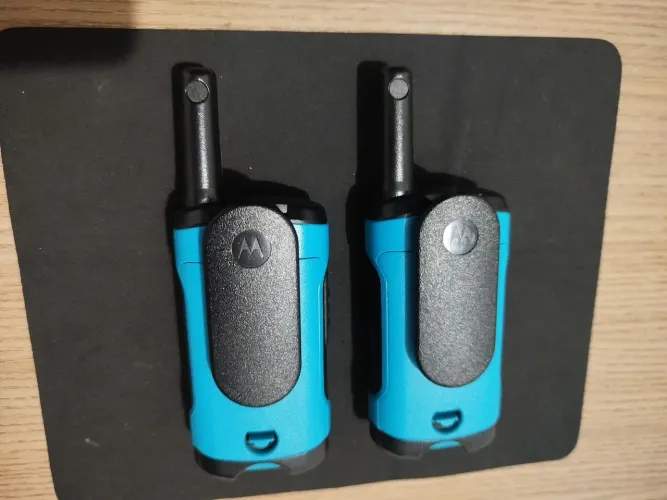 Rádio Comunicador Motorola - Talkabout T600 H2O Walktok Cor Azul (usado semi novo)