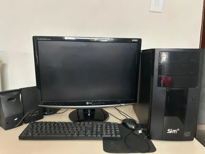 Computador Completo Intel Core i5 + Monitor LG 22" + Acessórios
