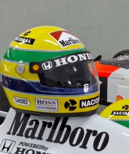 Capacete Ayrton Senna 