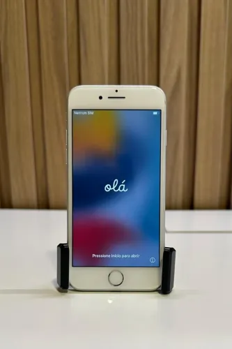 iPhone 7 - 256GB (versão mais rara e valorizada) - Prata - Bateria de Longa Duração