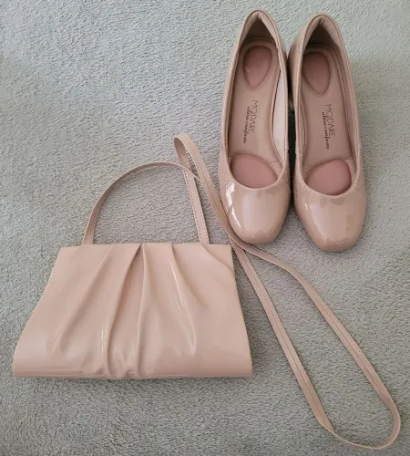 bolsa social e scarpin