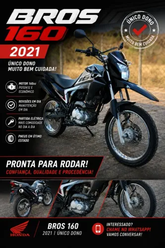 Bros 160 de procedência