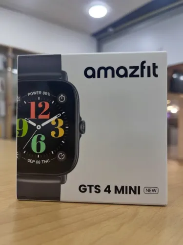 SmartWatch Amazfit Gts 4 Mini New Graphite Black - Pronta Entrega