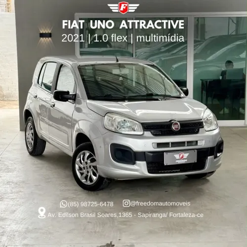 Fiat Uno Attractive 1.0 EVO Fire Flex 8V 5P 2021