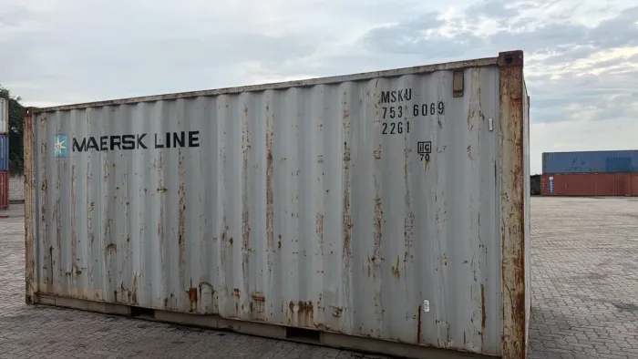 Container marítimo de 20 e 40 pes