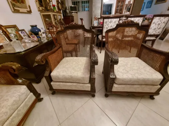 Conjunto de Sofá clássico 