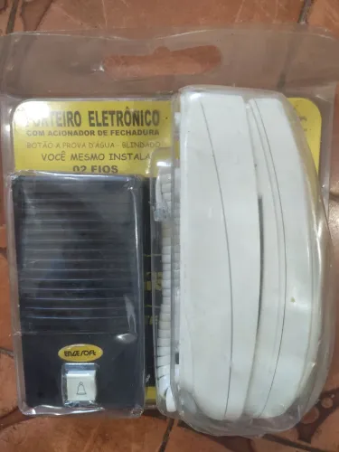 Porteiro eletrônico nunca usado 